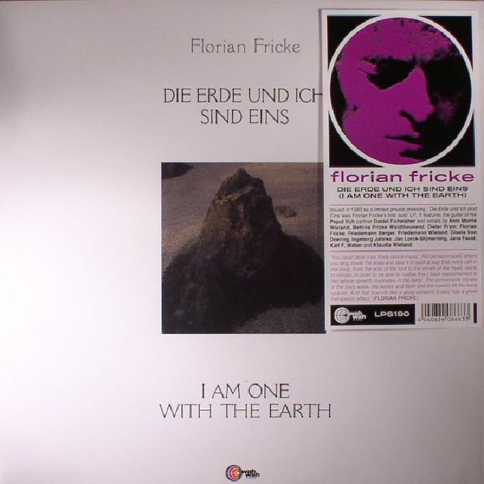 Florian Fricke Die Erde Und Ich Sind Eins (reissue)