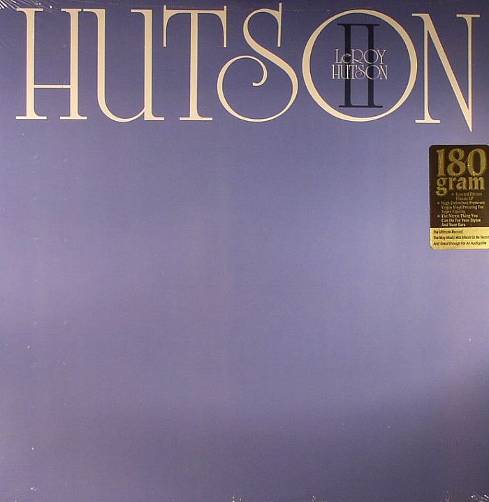 Leroy Hutson Hutson II (reissue)