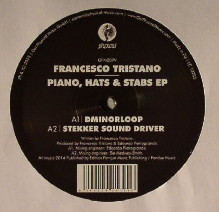 Francesco Tristano Piano Hats and Stabs EP