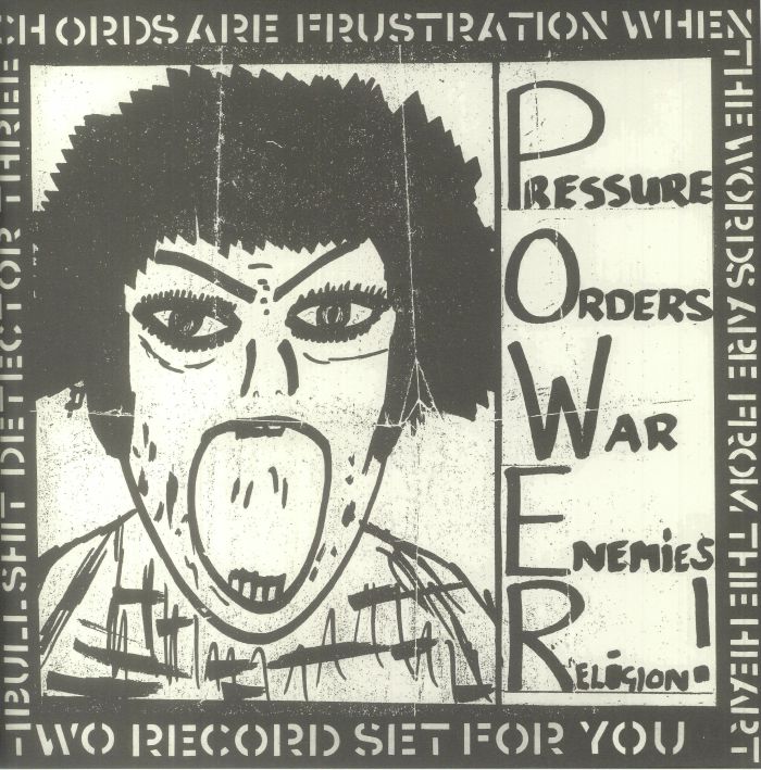 Crass – Bullshit Detector Three vinyl cover