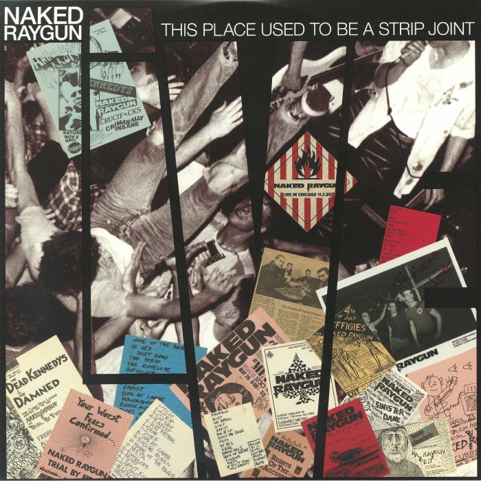 Naked Raygun – This Place Used To Be A Strip Joint vinyl cover