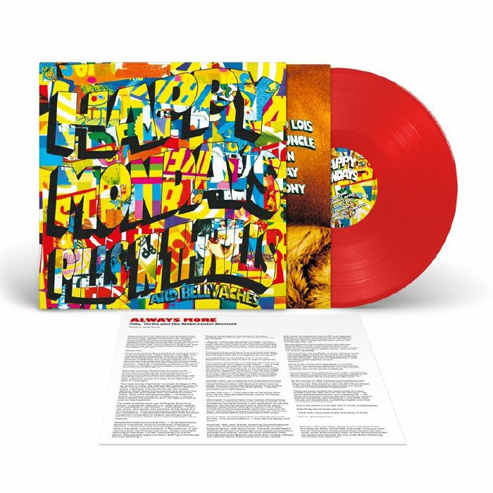 Happy Mondays – Pills 'n' Thrills & Bellyaches vinyl cover