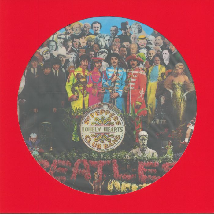 The Beatles – Sgt Peppers Lonely Hearts Club Band (2017 stereo mix) vinyl cover