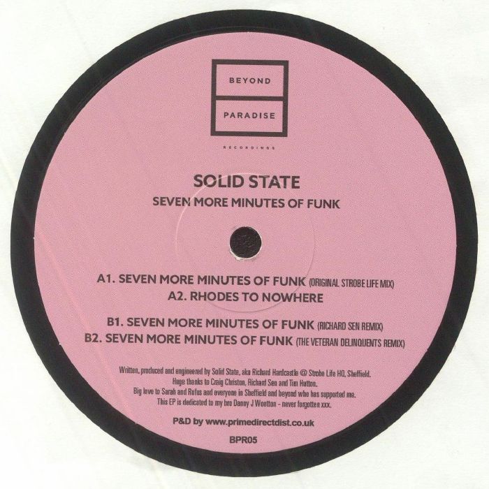 Solid State Seven More Minutes Of Funk