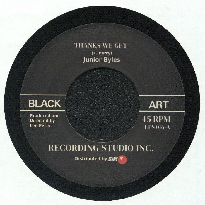 Junior Byles | The Upsetters – Thanks We Get vinyl cover
