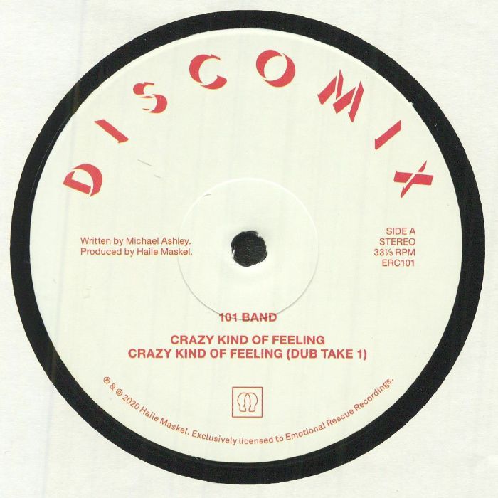 101 Band – Crazy Kind Of Feeling vinyl cover
