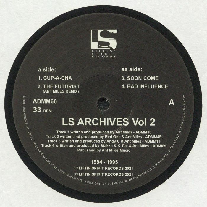 Ant Miles | Red One | Andy C | Stakka and K Tee LS Archives Vol 2