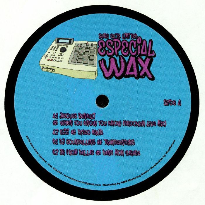 Jacques Renault | Gzz | DJ Counselling | Jr From Dallas Especial Wax