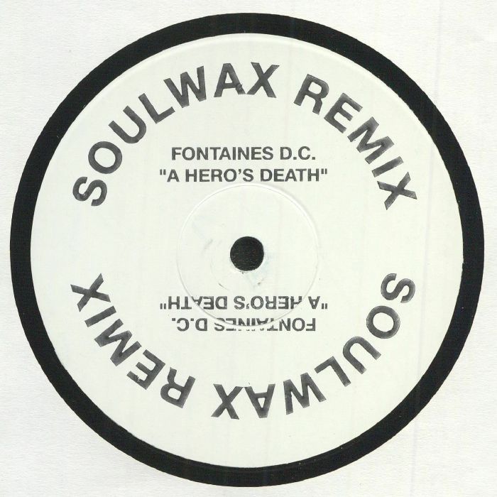 Fontaines Dc – A Heros Death vinyl cover