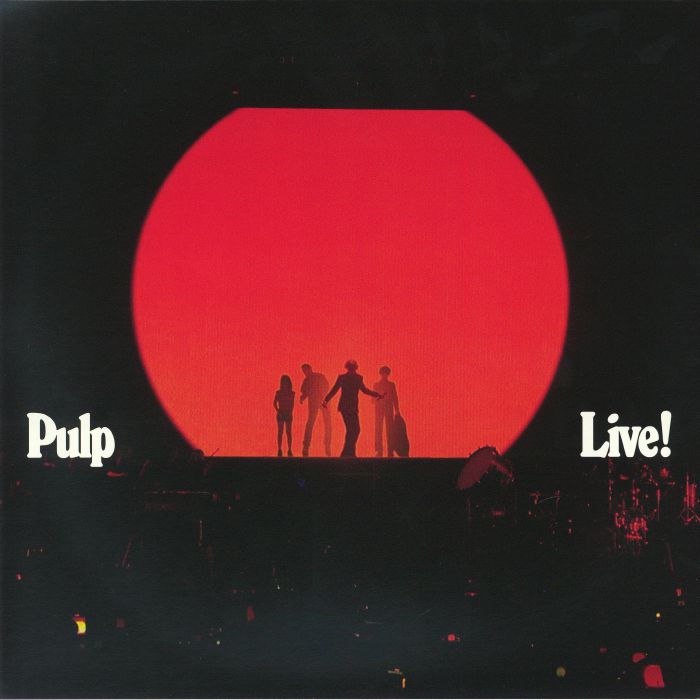 Pulp – Live! vinyl cover