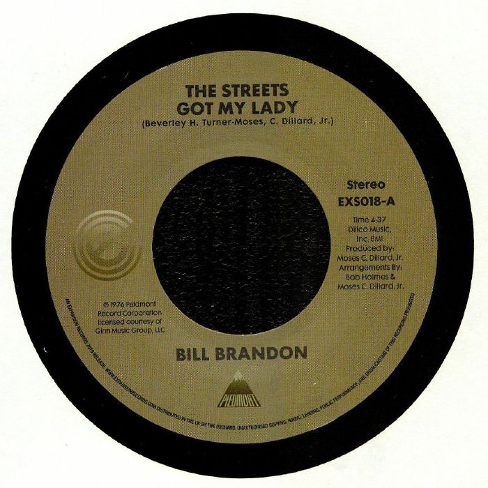 Bill Brandon The Streets Got My Lady