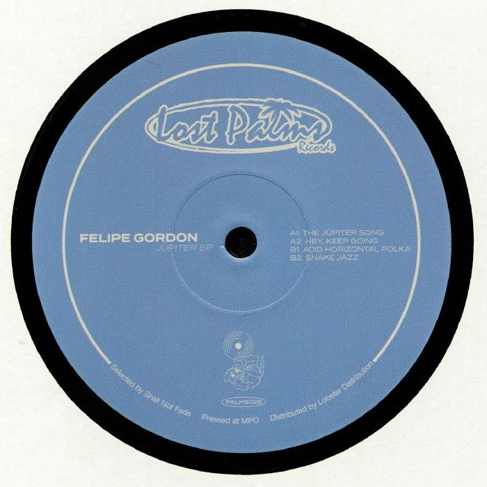 Felipe Gordon – Jupiter EP vinyl cover