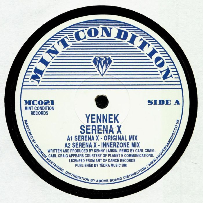 Yennek – Serena X vinyl cover
