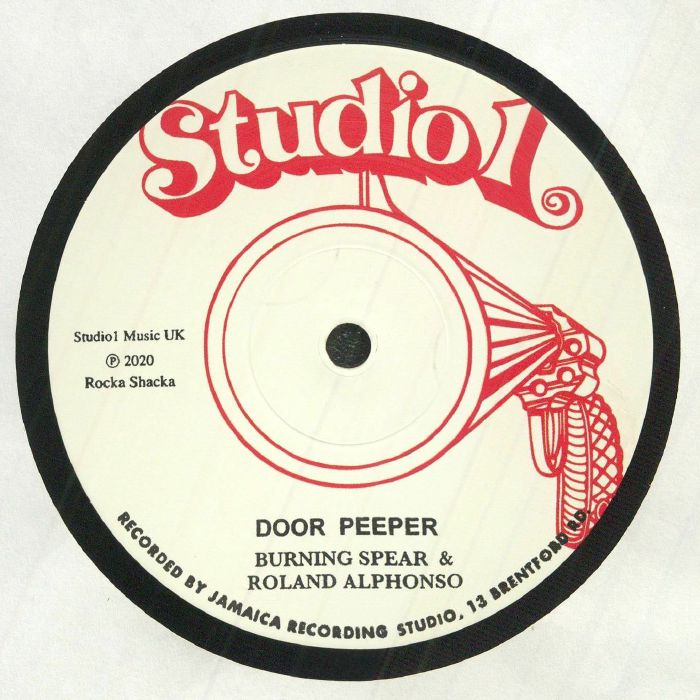 Burning Spear | Roland Alphonso | Willie Williams – Door Peeper vinyl cover