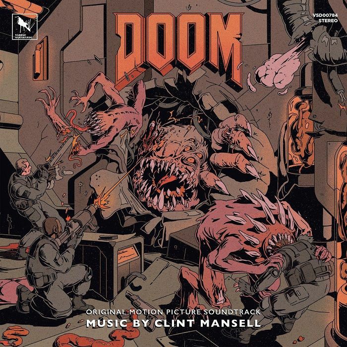 Clint Mansell – Doom (Soundtrack) vinyl cover