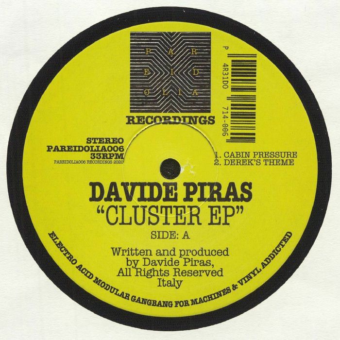 Davide Piras Cluster EP