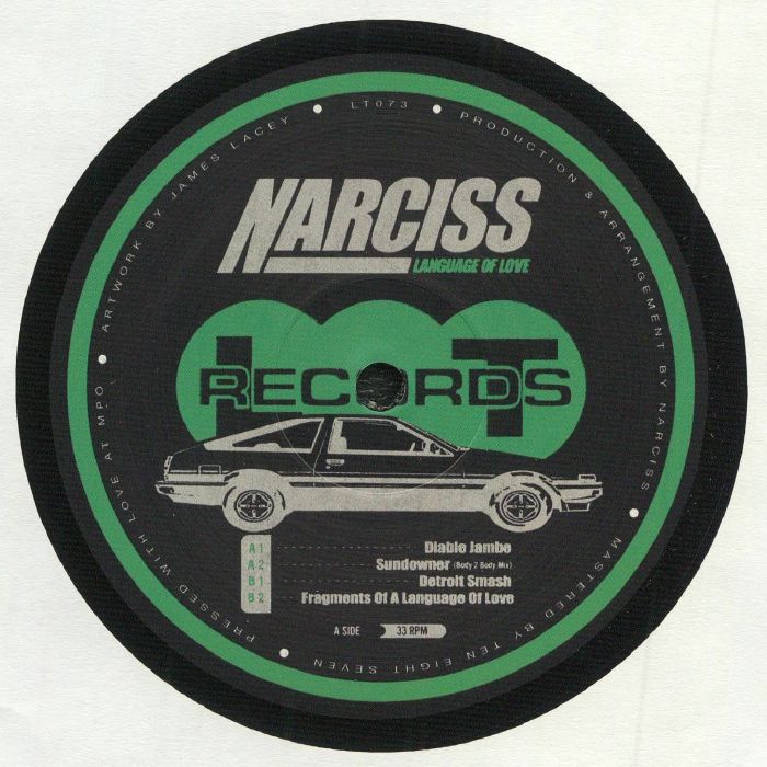 Narciss – Language Of Love EP vinyl cover
