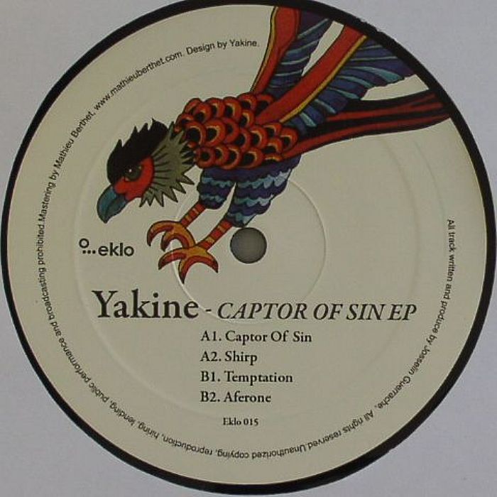 Yakine Captor Of Sin EP