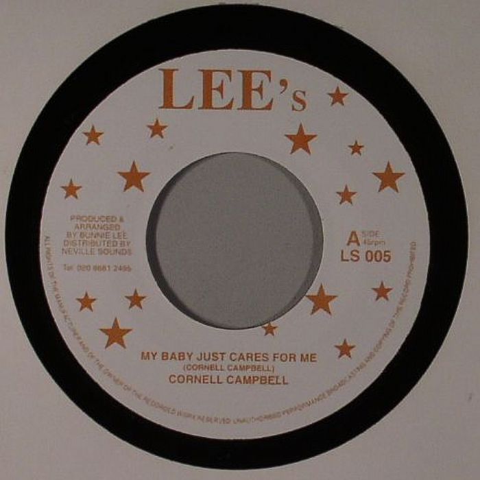 Cornell Campbell – My Baby Just Care For Me vinyl cover