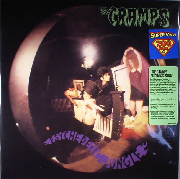 The Cramps – Psychedelic Jungle (remastered) vinyl cover