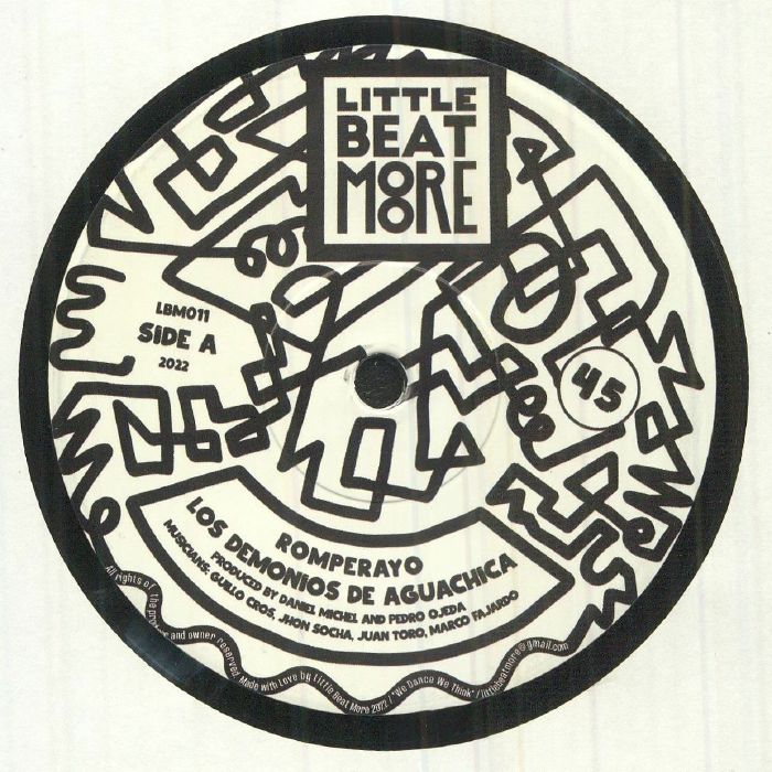 Romperayo – Los Demonios De Aguachica vinyl cover