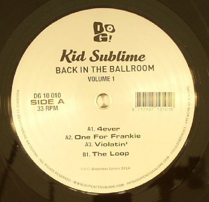 Kid Sublime Back In The Ballroom Volume 1