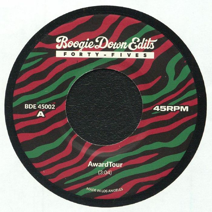Boogie Down Edits – Award Tour vinyl cover