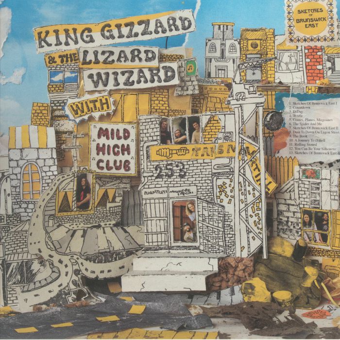 King Gizzard and The Lizard Wizard | Mild High Club – Sketches Of Brunswick East vinyl cover