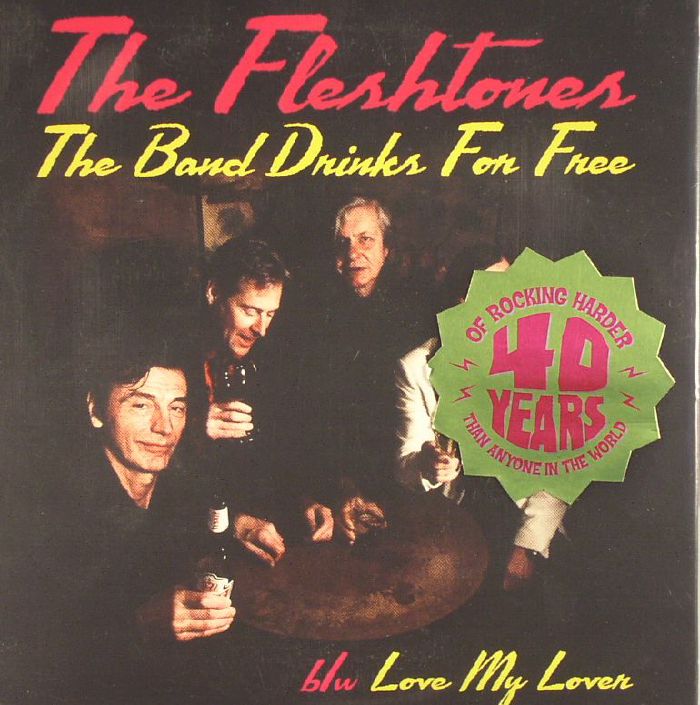 The Fleshtones – The Band Drinks For Free vinyl cover