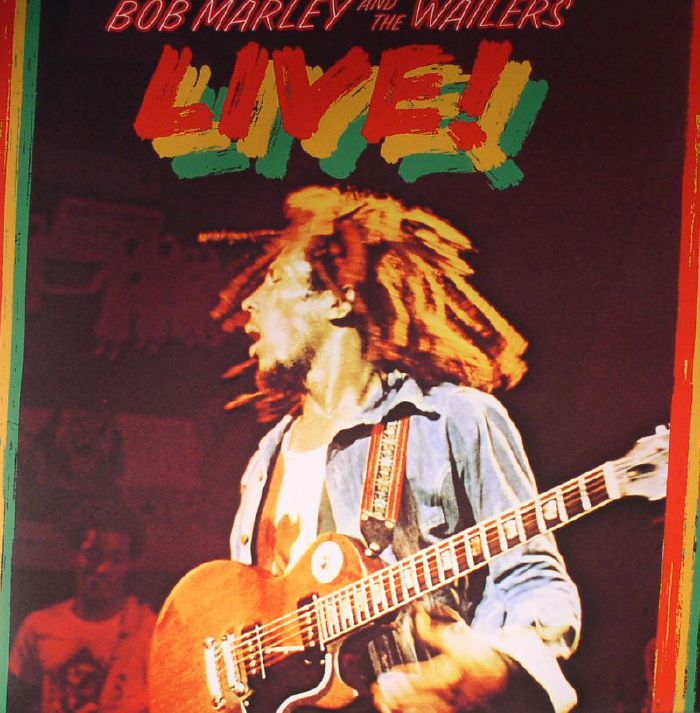 Bob Marley & The Wailers – Live! vinyl cover