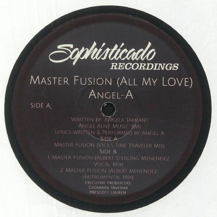 Angel A Master Fusion (All My Love) (Vick Lavender, Albert Menendez mixes)