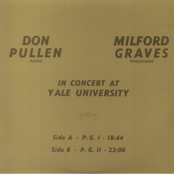 Milford Graves | Don Pullen In Concert At Yale University