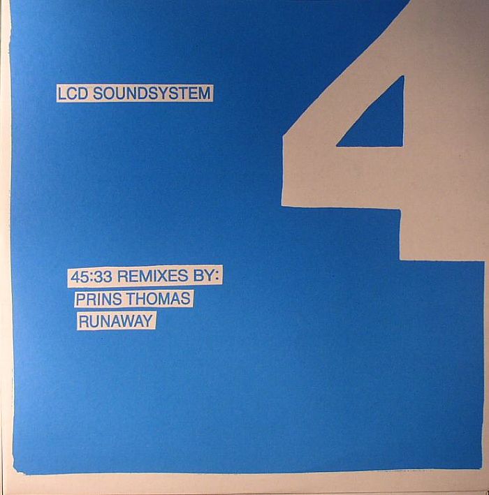Lcd Soundsystem – 45:33 (remixes) vinyl cover