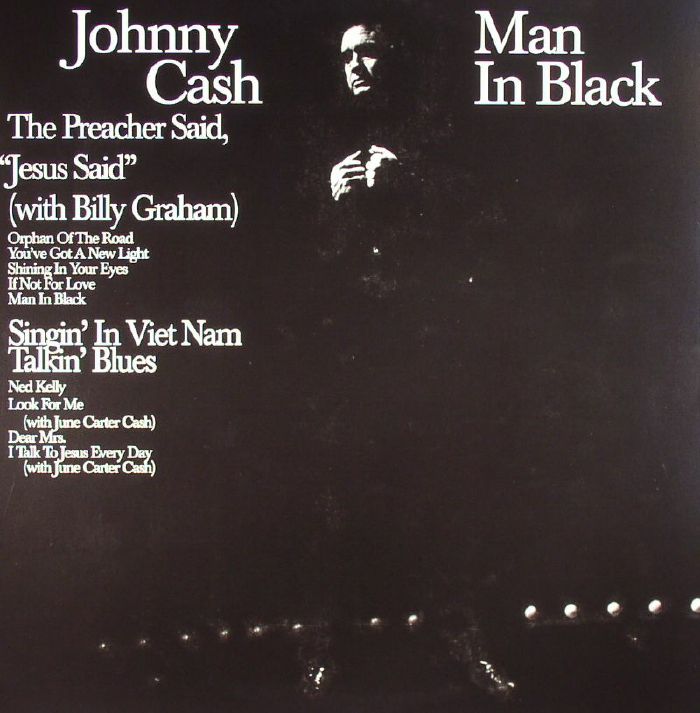 Johnny Cash Man In Black