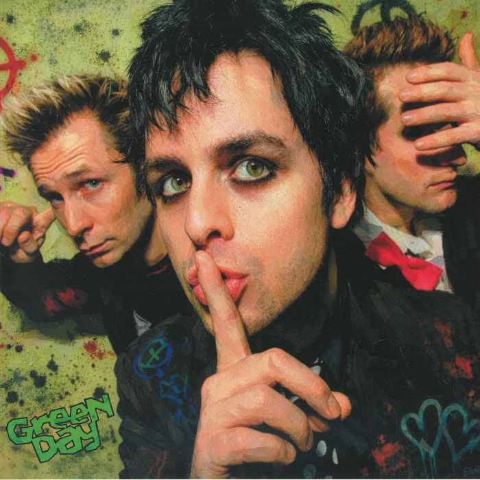 Green Day – Live In USA 1994 vinyl cover