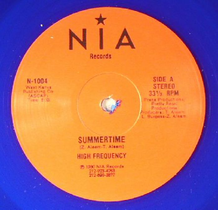 High Frequency – Summertime vinyl cover