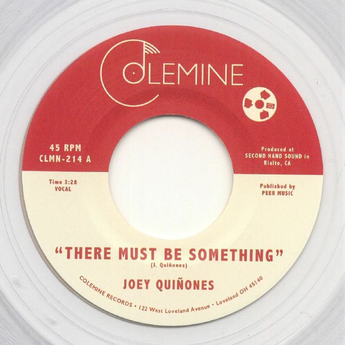 Joey Quinones – There Must Be Something vinyl cover