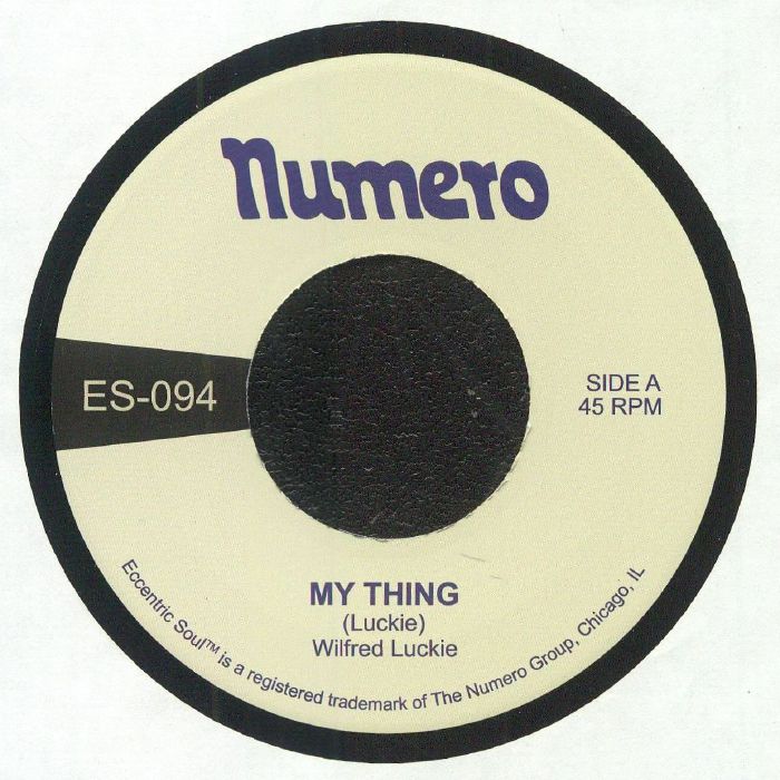 Wilfred Luckie – My Thing vinyl cover