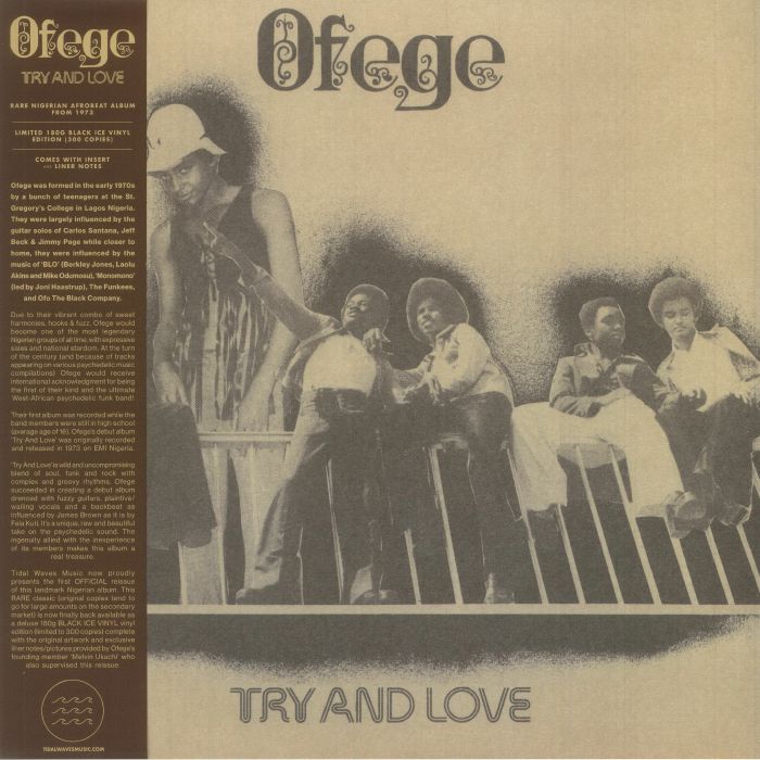 Ofege – Try and Love vinyl cover