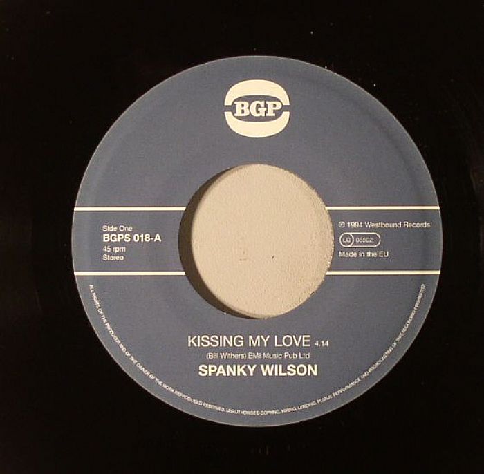 Spanky Wilson | Alvin Cash Kissing My Love