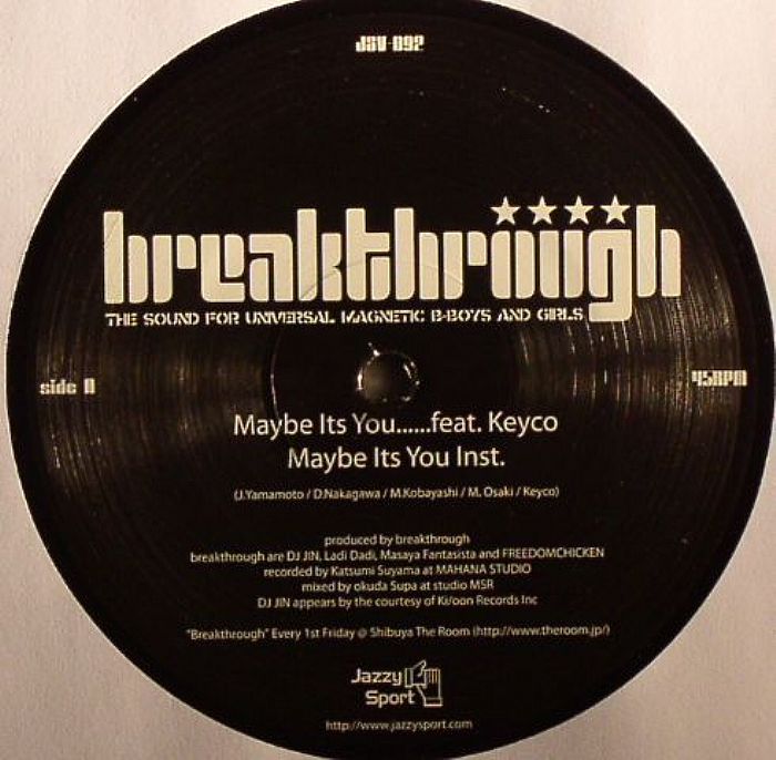 Breakthrough Feat Keyco Maybe It's You