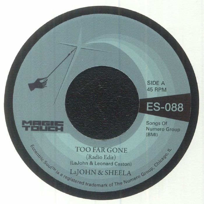 Lajohn and Sheela – Too Far Gone vinyl cover