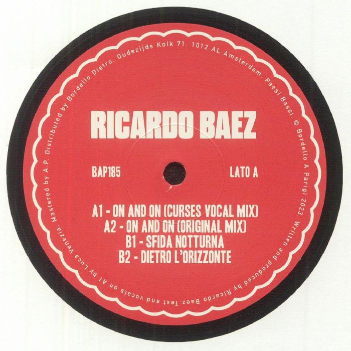 Ricardo Baez On and On EP