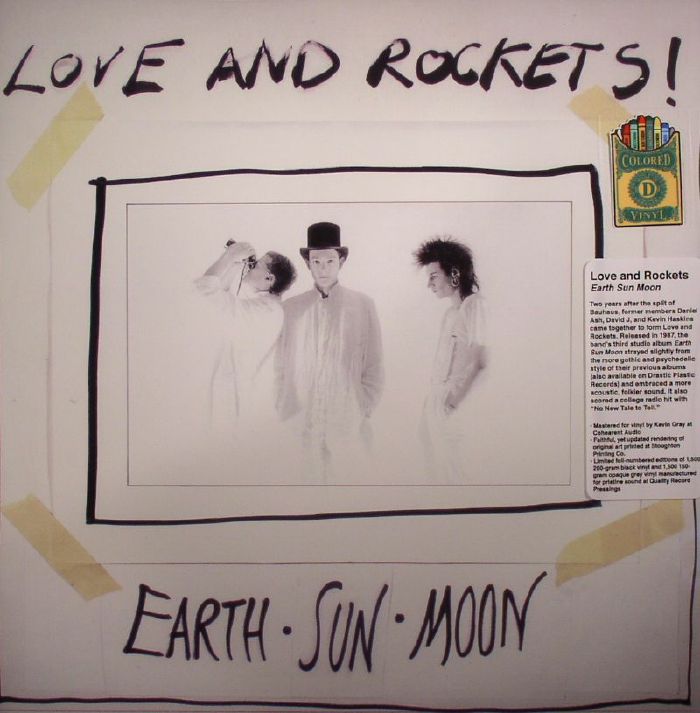 Love and Rockets – Earth Sun Moon vinyl cover
