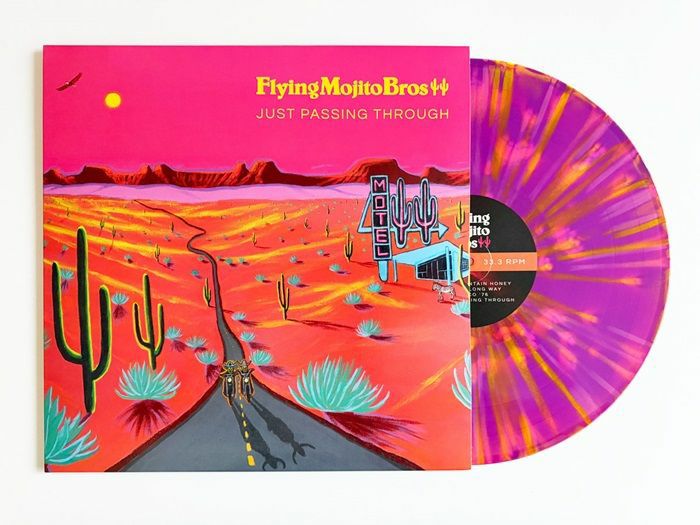Flying Mojito Bros – Just Passing Through vinyl cover