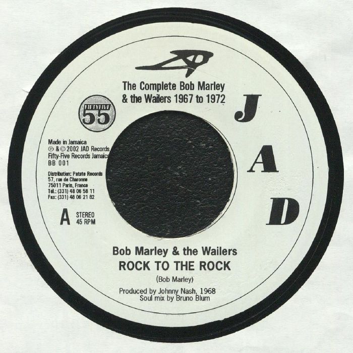 Bob Marley and The Wailers Rock To The Rock