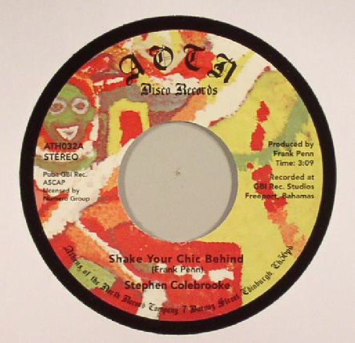 Stephen Colebrooke – Shake Your Chic Behind vinyl cover