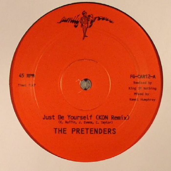The Pretenders – Just Be Yourself vinyl cover