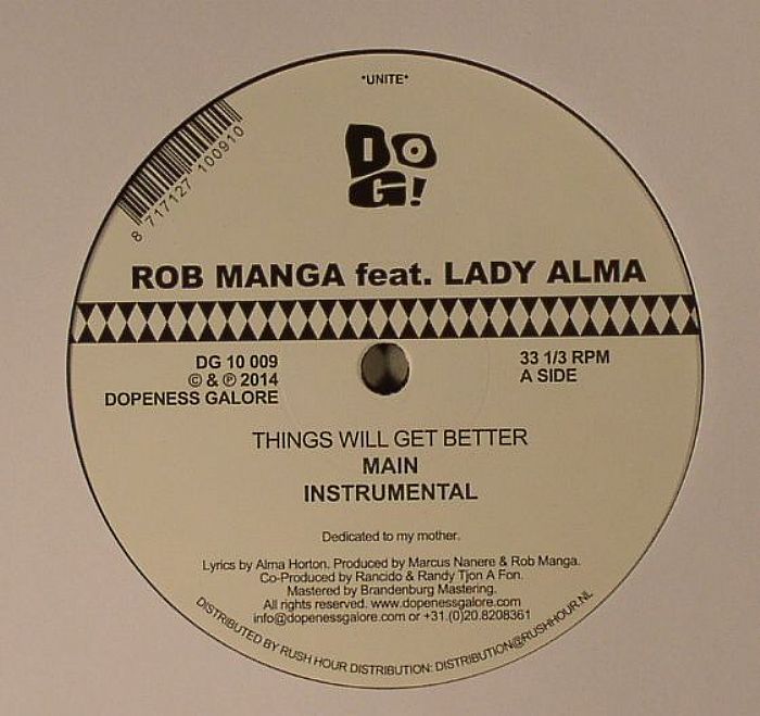 Rob Manga | Lady Alma Things Will Get Better