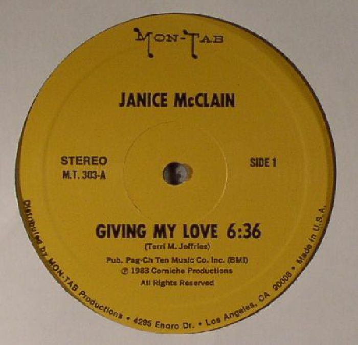 Janice Mcclain Giving My Love